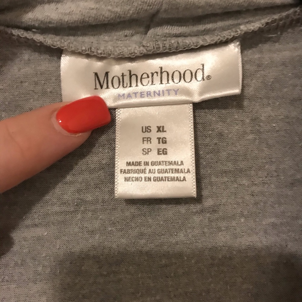 Waterfall front cardigan (maternity shirt)